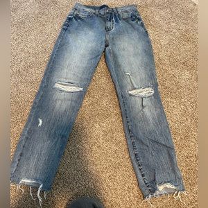 RSQ MEDIUM WASH LIGHTY DISTRESS DEMIN